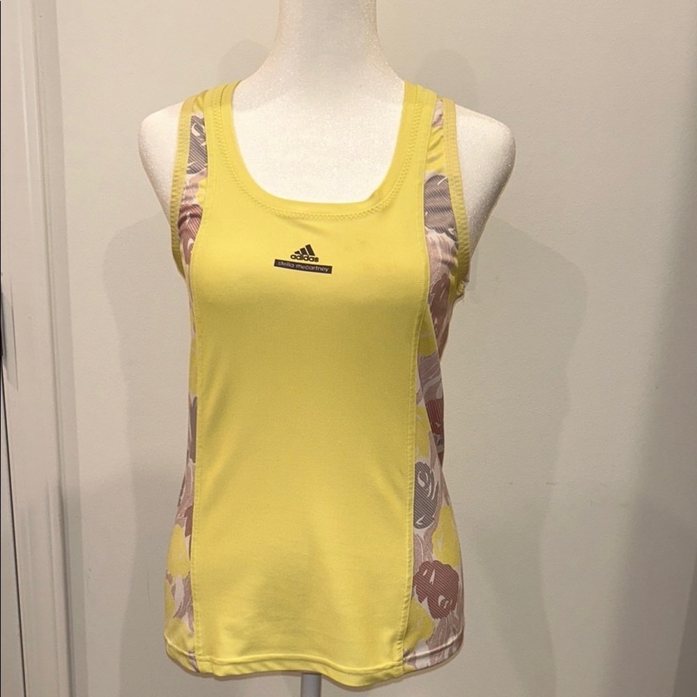 Adidas by Stella McCartney Barricade multicolored scoop neck tank top Size Small